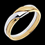 on-line Kauf Ring Attraction in Gelbgold und Weissgold 