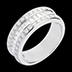 Gold Schmuck ring princesse weissgold karat 29 diamanten