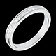 Geschenke trauring semi pave weissgold kanalfassung 031 kara
