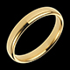 Geschenk trauring square aus gelbgold