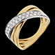 On-line Verk�ufe ring atrial gelbgold und weissgold