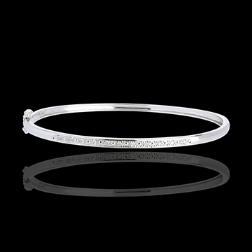on-line Kauf Diamant-Armreif diorama in Weissgold - 11 Diamanten