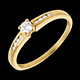 On-line Verk�ufe solitar octave gelbgold 027 karat diamanten