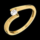 Hochzeit solitar apostrophe gelbgold