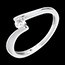 Hochzeit Solit�r apostrophe in Weissgold 