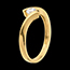 Frau Solit�r apostrophe in Gelbgold 