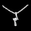 Geschenke Anh�nger apostrophe in Weissgold 