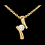 Kauf Anh�nger  apostrophe in Gelbgold - 0.26 Karat