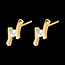 kaufen Ohrstecker apostrophe in Weissgold - 0.31 Karat