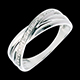 Schmuck ring volute weissgold diamanten