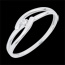 Geschenke Solit�r Ring Einheit in Wei�