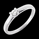Geschenk Frau solitar caldera weissgold