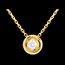 On-line Verk�ufe Diamanten Collier Calice in Gelbgold