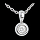 on-line kaufen anhanger calice in weissgold