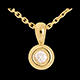 On-line Verk�ufe anhanger calice in gelbgold