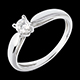 kaufen zarter solitar weissgold 025 karat