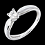 on-line kaufen Zarter Solit�r in Weissgold - 0.25 Karat