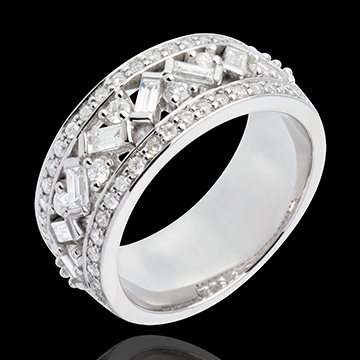 Verk�ufe Ring Kaiserin in Weissgold - 0.9 Karat