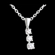 Geschenk Frauen anhanger maiglockchen weissgold 026 karat