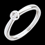 Geschenk Solit�r Calice in Weissgold