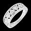Hochzeit Diamant Ring Herzdame in Weissgold