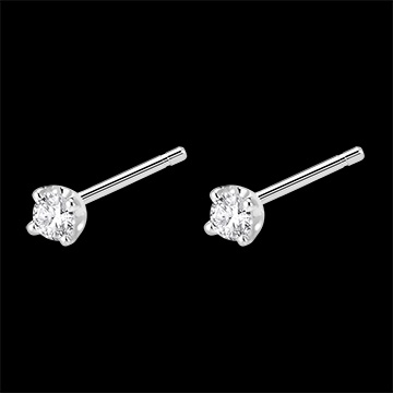 Verkauf Diamantohrstecker in Weissgold