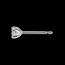 On-line Verk�ufe Diamantohrstecker in Weissgold
