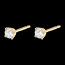 Juwelieren Diamantohrstecker in Gelbgold - 0.25 Karat