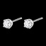 Geschenk Frauen Diamantohrstecker in Weissgold - 0.5 Karat