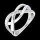 On-line Verfkauf ring soupirail weissgold