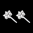 Gold Schmucke Ohrstecker Lotusbl�te - 0.33 Karat