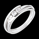 Geschenke trilogie bipolaire weissgold 038 karat diamanten