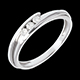 Gold Schmucke trilogie bipolaire weissgold diamanten