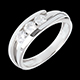 Geschenke Frauen trilogie bipolaire weissgold 053 karat diamanten