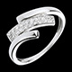 Juwelier ring empreinte feline weissgold