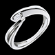 on-line Kauf solitarring ondine in weissgold