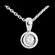 Geschenk anhanger calice in weissgold 28 karat
