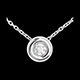 Frau collier calice weissgold