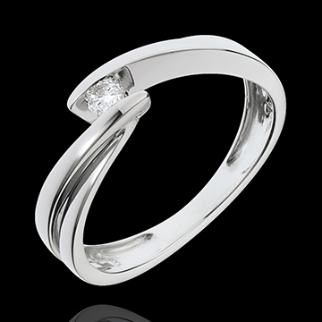 Verk�ufe Solit�rring Ondine in Weissgold