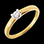 Geschenke Frauen Solit�r Caldera in Gelbgold