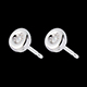 Schmuck ohrstecker calice weissgold