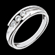 Verk�ufe trilogie ring bipolaire weissgold