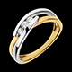 On-line Verfkauf trilogie ring serenade gelbgold und weiss
