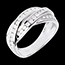 Schmuck Diamanten-Ring tress� in Weissgold - 0.63 Karat - 38 Diamanten