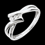 On-line Verfkauf Trilogie-Ring Dolce Vita - Wei�gold mit 3 Diamanten