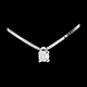 On-line Verk�ufe collier solitar weissgold