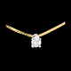 On-line Verk�ufe collier solitar gelbgold
