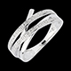 Geschenke Frauen ring tourbillon weissgold mit 6 diamanten