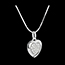 On-line Verfkauf Diamantanh�nger Sweet Heart Blanc - 18 Diamanten