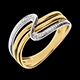 Gold Schmuck ring silence gelbgold